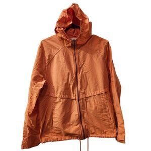Columbia Women's Lightweight Coral Peach Windbreaker Jacket Coat Sz XL